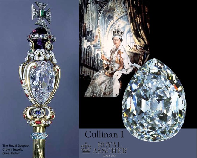 Nặng 3,106,75 carat (tương đương 621.35 grams), Cullinan là viên kim cương thô lớn thứ 2 thế giới cho đến thời điểm này.